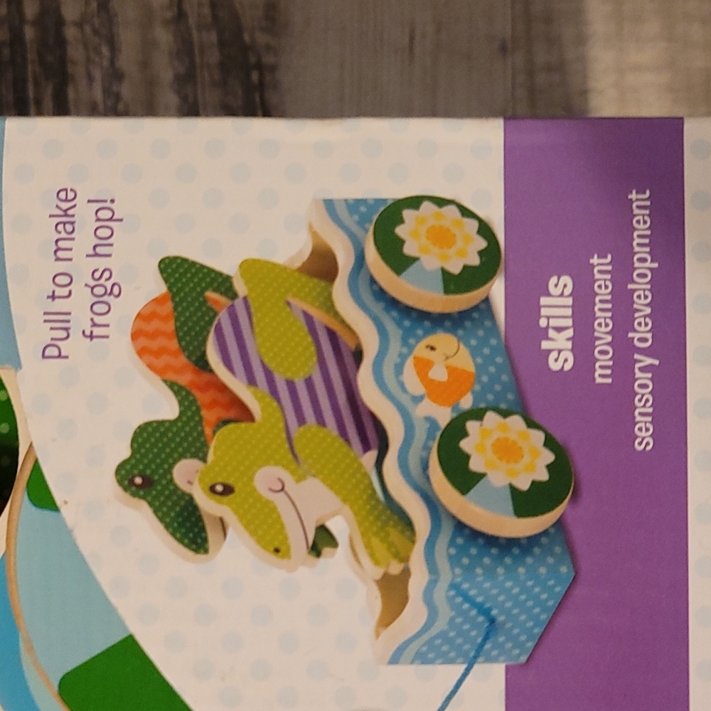 ❣Pull along frog - Picture 3 of 4